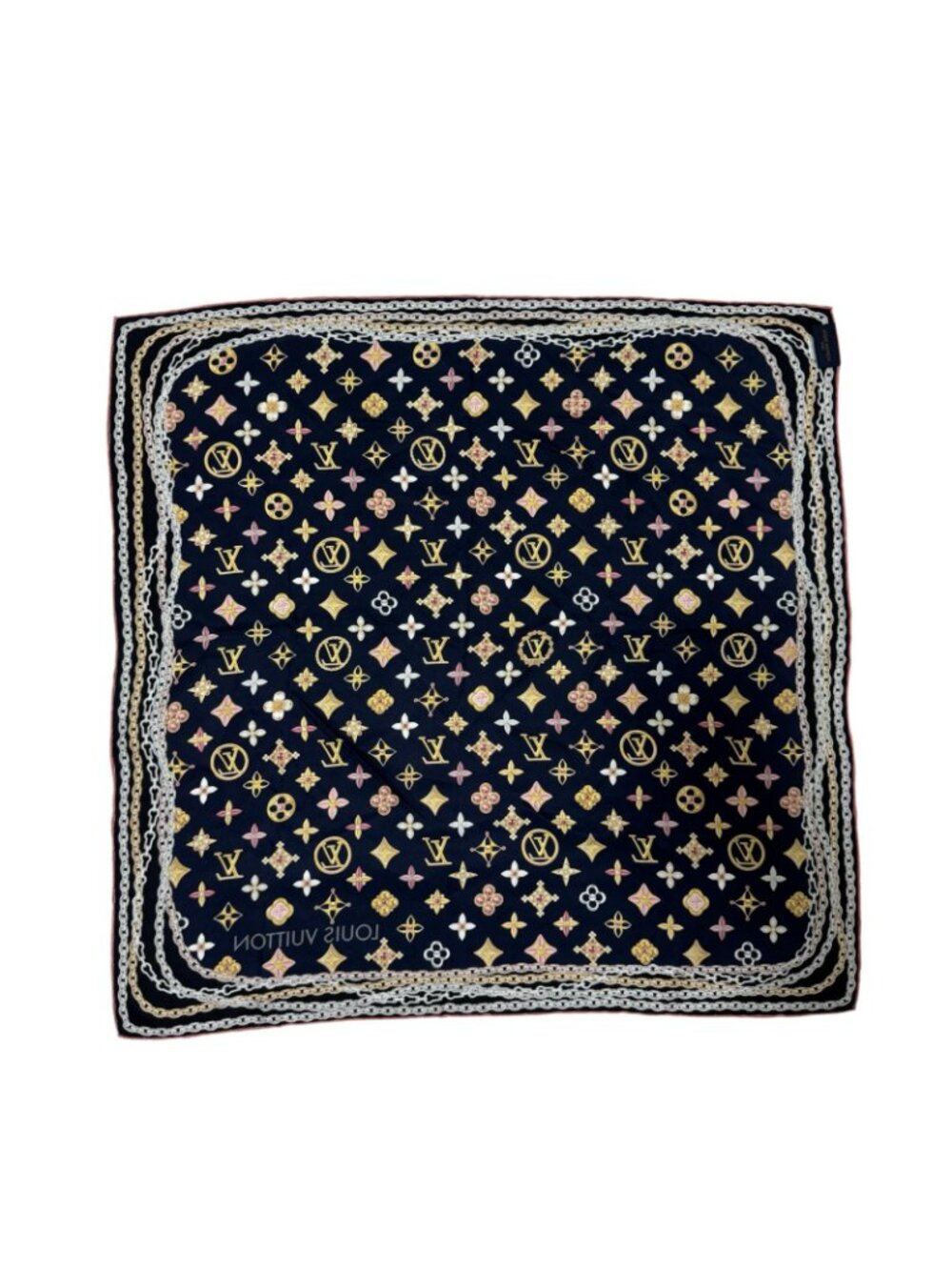Louis Vuitton Silk Scarf Carre Your Highness - Picture 2 of 5